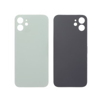 Tapa Trasera verde iPhone 12 (Agujero grande) (Sin logo)