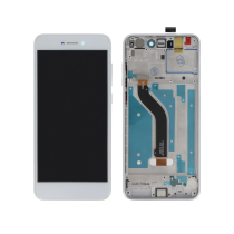 Pantalla completa blanca Huawei P8 Lite 2017/Honor 8 Lite (Con chasis)