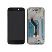 Pantalla completa negra Huawei P8 Lite 2017/Honor 8 Lite (Con chasis)