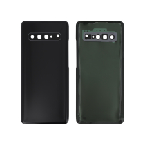 Tapa trasera negra Galaxy S10 5G (G977F) (Sin logo)