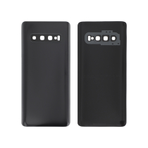Tapa trasera negra Galaxy S10 (G973F) (Sin logo)