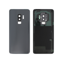 Tapa trasera Plata Galaxy S9+ (G965F) (Sin logo)