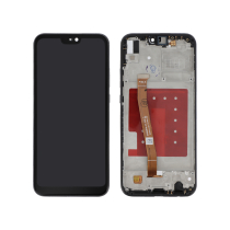 Pantalla completa negra Huawei P20 Lite (Con chasis)