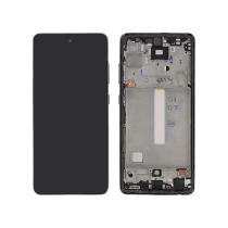 Pantalla completa negra OLED Galaxy A52S 5G (Con chasis) (A528B)