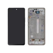 Pantalla completa Blanca OLED Galaxy A53 5G (A536B) (Con chasis)