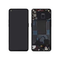 Pantalla completa OLED Negra Oppo Reno 6 5G (Con chasis)