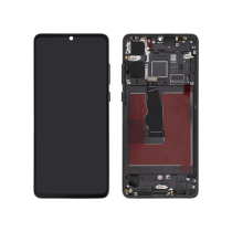 Pantalla completa OLED negra Huawei P30 (Con chasis)