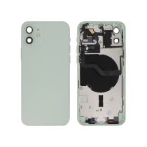 Tapa trasera completa verde iPhone 12 (con MagSafe) (sin logo)
