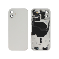 Tapa trasera completa blanca iPhone 12 (Sin Logo)