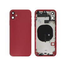 Tapa trasera completa roja iPhone 11 (Sin logo)
