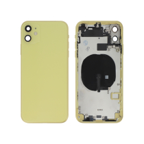 Tapa trasera completa amarilla iPhone 11 (Sin logo)