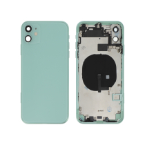 Tapa trasera completa verde iPhone 11 (Sin logo)