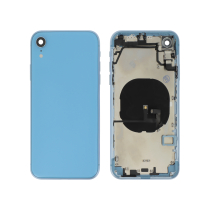 Tapa trasera completa azul iPhone XR (Sin logo)