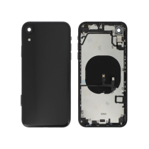 Tapa trasera completa negra iPhone XR (Sin Logo)