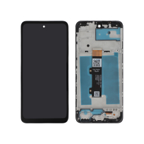 Pantalla completa negra Moto E40 (con chasis)