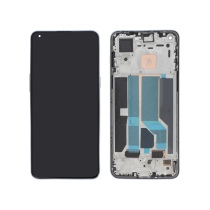 Pantalla completa negra OnePlus Nord 2 5G (con chasis) (ReLife)