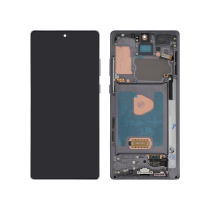 Pantalla completa negra Galaxy Note 20 (Con chasis) (N980F)
