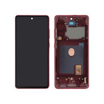 Pantalla completa Roja Galaxy S20 FE 4G/5G (G780F/G781B) (Con chasis)