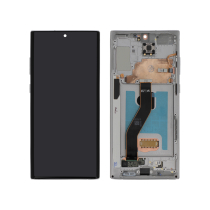 Pantalla completa Plata Galaxy Note 10+ (N975F) (Con chasis)