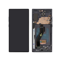 Pantalla completa negra Galaxy Note 10+ (N975F) (Con chasis)