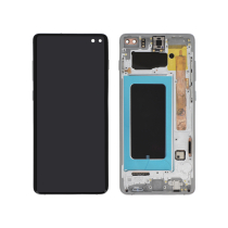 Pantalla completa Blanca Galaxy S10+ (G975F) (Con chasis)