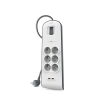 BELKIN Regleta Proteccióna contra sobretensiones 6 tomas (2m)