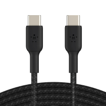 BELKIN Cable Trenzado USB-C a USB-C 1m (Negro)