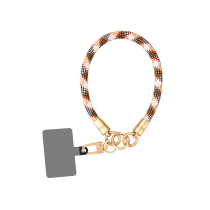 FAIRPLAY Cordón corto 40cm TAMARA (Marrón/Rojo)