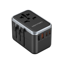 VENTION Adaptador USB 4 Puertos GaN