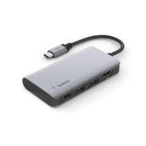 BELKIN Adaptador USB-C Multiport + Carga 4en1 100W