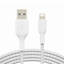 BELKIN Cable Trenzado Lightning 0,15m (Blanco)