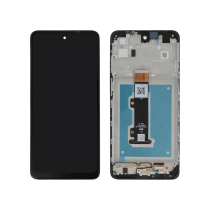 Pantalla Completa Negra Moto E32 (Con chasis)