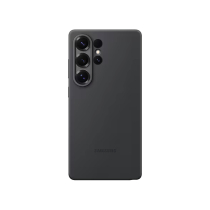 SAMSUNG Funda de silicona negra para Galaxy S25 Ultra