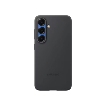 SAMSUNG Funda de Silicona Negra Galaxy S25
