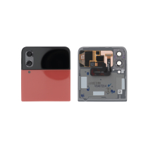 Tapa trasera superior roja Galaxy Z Flip4 (F721B)