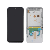 Pantalla completa Plata OLED Galaxy A80 (A805F) (Con chasis)