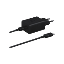 SAMSUNG Adaptador de corriente USB-C 45W + Cable (Negro) (Masterbox 10 unidades)