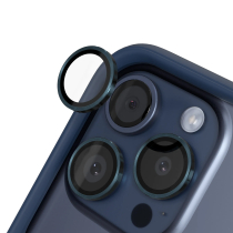 RHINOSHIELD Protección de cámara iPhone 15 Pro/15 Pro Max (Azul)