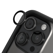 RHINOSHIELD Protección de cámara iPhone 15 Pro/15 Pro Max (Negro)