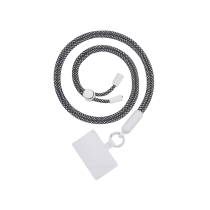 FAIRPLAY Cordón 120cm FLORA (Blanco/Negro)