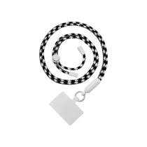 FAIRPLAY Cordón 120cm FLORA (Blanco/Negro)