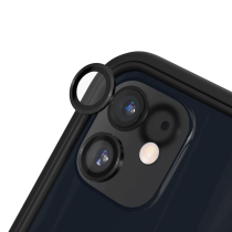 RHINOSHIELD Protección de cámara iPhone 11/12/12 Mini (Negro)