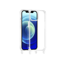 COVERME Funda con Anillos iPhone 13 Pro (Transparente)