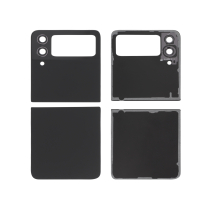 Tapa trasera negra Galaxy Z Flip4 (F721B) (Sin logo)