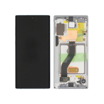 Pantalla completa blanca Galaxy Note 10 (N970F)