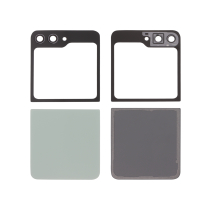 Tapa trasera completa Menta Galaxy Z Flip5 (F731B) (Sin logo)