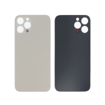 Tapa Trasera Oro iPhone 12 Pro Max (Agujero grande) (sin logo)