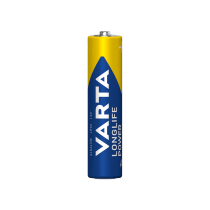 VARTA Pack 4 Pilas Alcalinas AAA Longlife Power