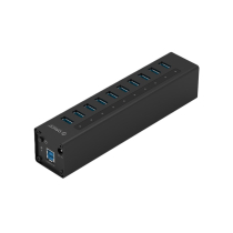 ORICO Hub de Aluminio 10 Puertos USB 3.0 (A3H10-BK)