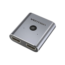 VENTION Conmutador HDMI 2 puertos Bidireccional (Plata)